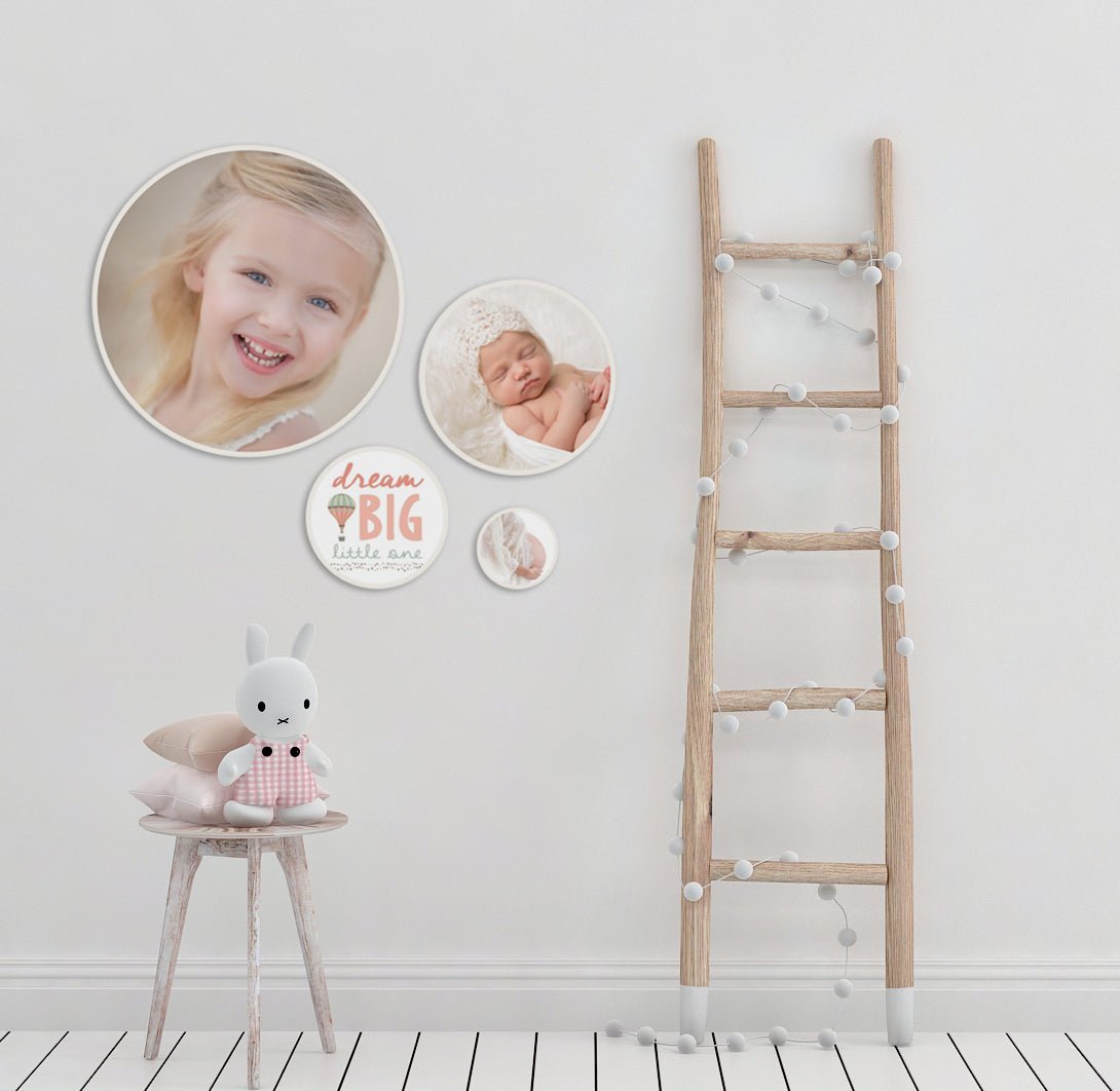 Kids room photo wooden prints